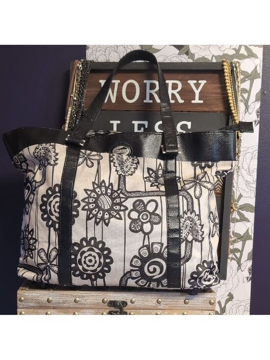 American Tourister Handbags - Paisley Print & Purple Liner Travel Bag By American Tourister